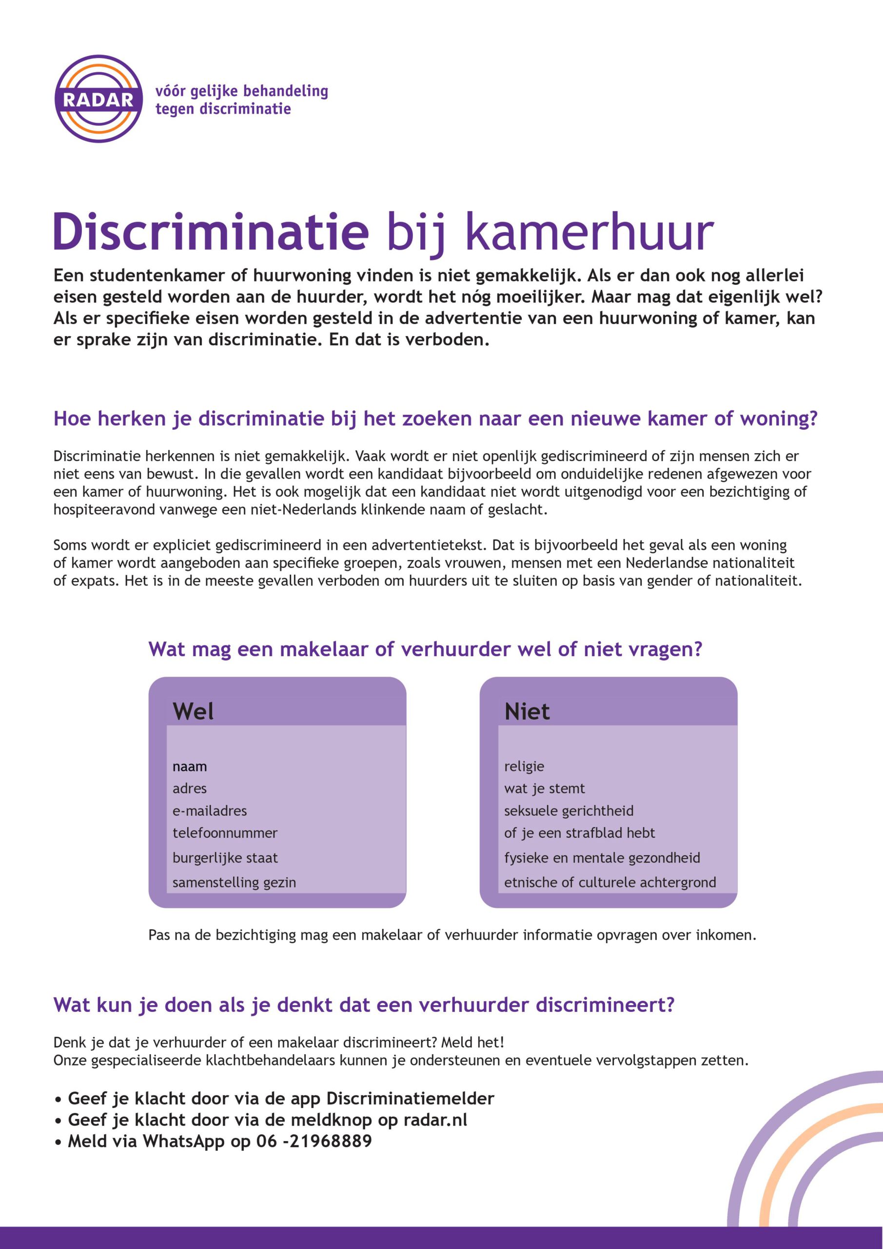 Discrimination when you're looking for a new home?!